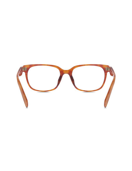 Prada SPR 17ZV 4BW-1O1 Oftalmico Square Shape Camel