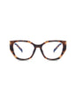Prada SPR 18WV 07R-1O1 Oftalmico Square Shape Brown