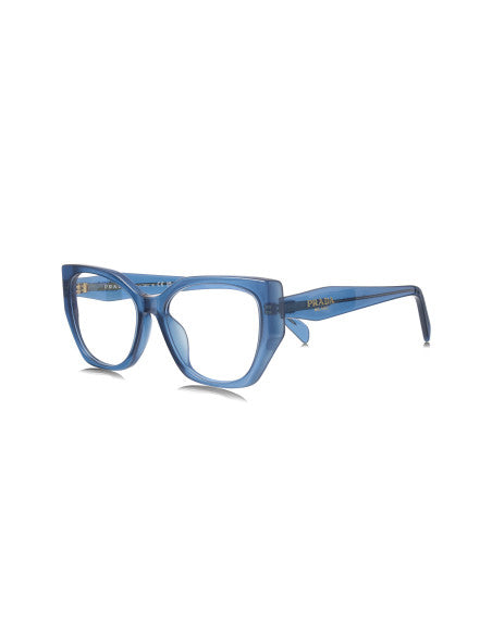 Prada SPR 18WV 08Q-1O1 Oftalmico Square Shape Blue crystal