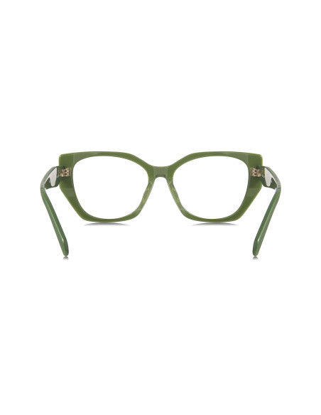 Prada SPR 18WV 13J-1O1 Oftalmico Square Shape Sage Green