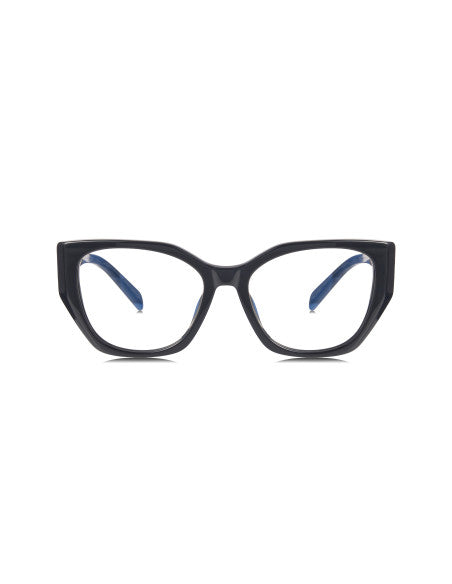 Prada SPR 18WV 1AB-1O1 Oftalmico Square Shape Black