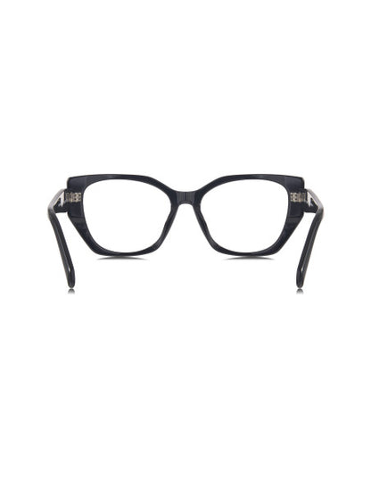 Prada SPR 18WV 1AB-1O1 Oftalmico Square Shape Black