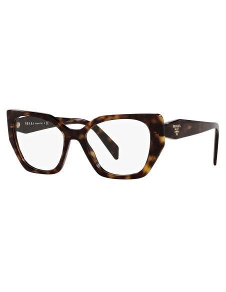 Prada SPR 18WV 2AU-1O1 Oftalmico Square Shape Tortoise