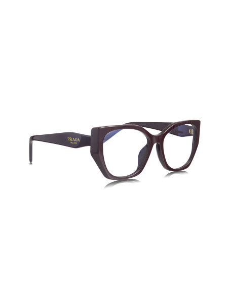 Prada SPR 18WV VIY-1O1 Oftalmico Square Shape Garnet