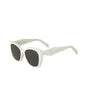 Prada SPR 19Z 142-5S0 Square Shape Blanco Gris degradado
