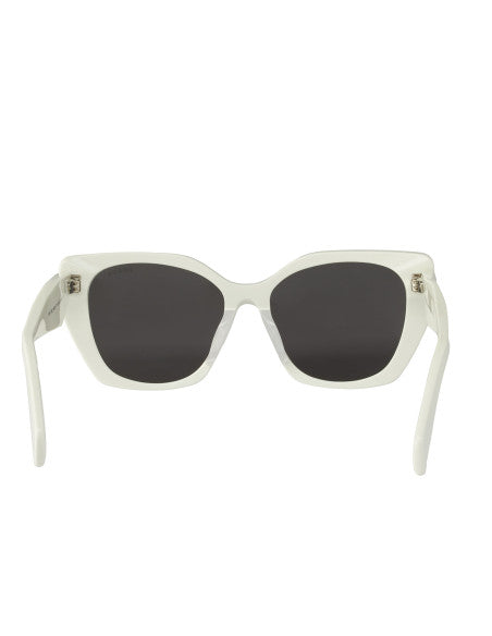 Prada SPR 19Z 142-5S0 Square Shape Blanco Gris degradado