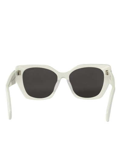 Prada SPR 19Z 142-5S0 Square Shape Blanco Gris degradado