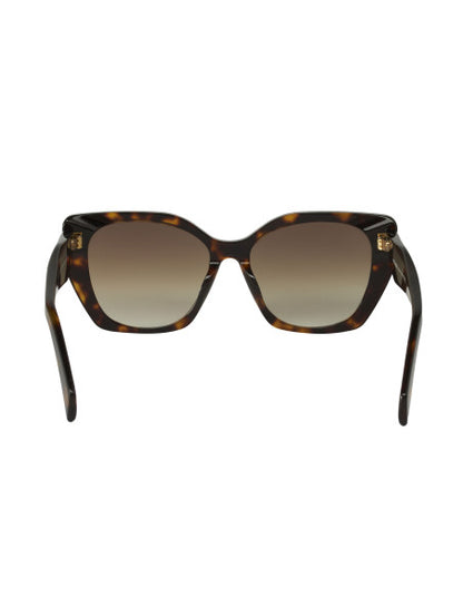 Prada SPR 19Z 2AU-6S1 Square Shape Carey Cafe Degradado