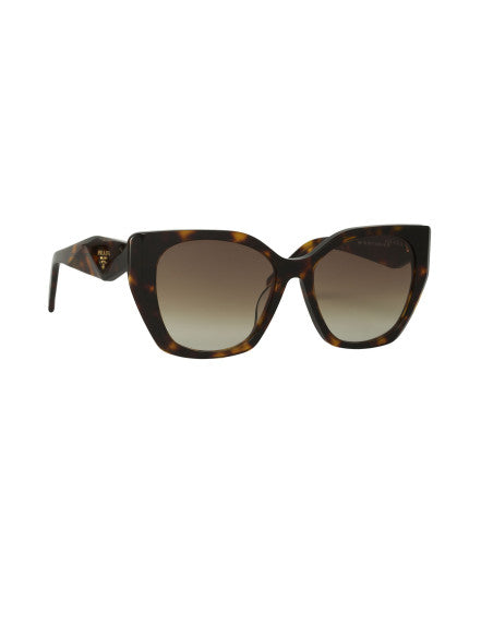 Prada SPR 19Z 2AU-6S1 Square Shape Carey Cafe Degradado
