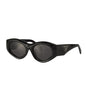 Prada SPR 20Z 1AB-09S Oval Shape Negro Gris