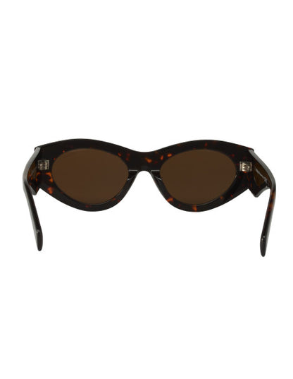 Prada SPR 20Z 2AU-6S1 Oval Shape Carey Cafe
