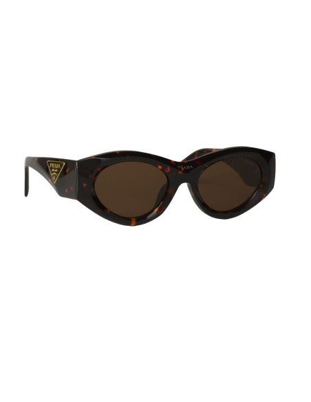 Prada SPR 20Z 2AU-6S1 Oval Shape Carey Cafe