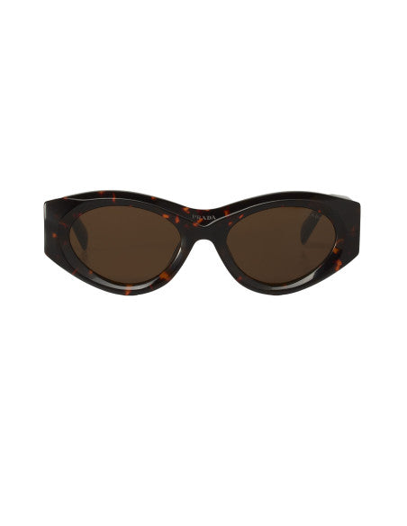 Prada SPR 20Z 2AU-6S1 Oval Shape Carey Cafe