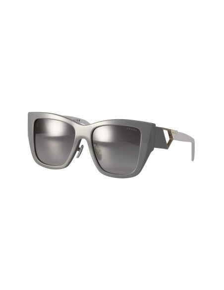 Prada SPR 21Y 07Z-08I Square Shape Gris Blanco
