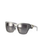 Prada SPR 21Y 07Z-08I Square Shape Gris Blanco