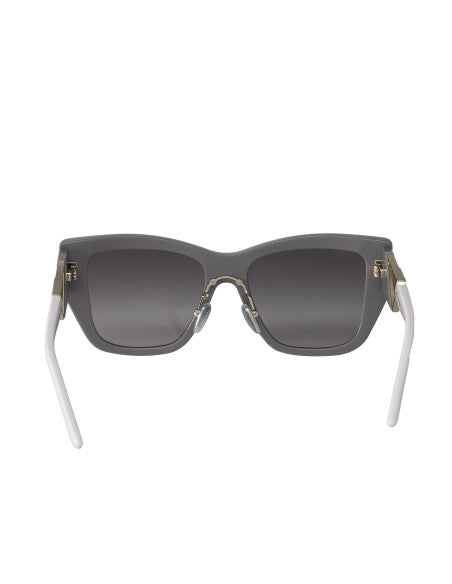 Prada SPR 21Y 07Z-08I Square Shape Gris Blanco