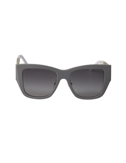 Prada SPR 21Y 07Z-08I Square Shape Gris Blanco