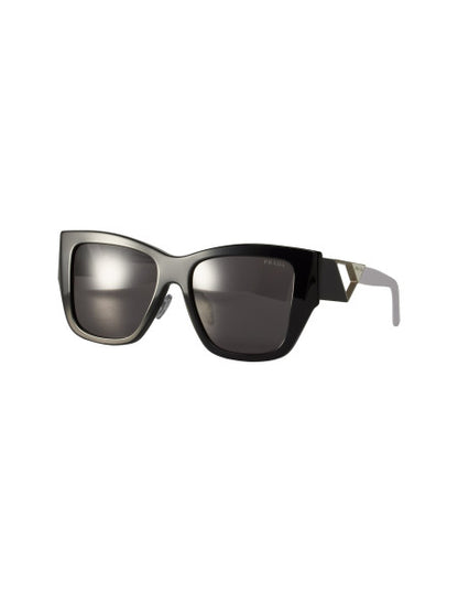 Prada SPR 21Y 1AB-5S0 Square Shape White Black