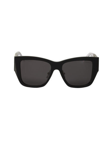 Prada SPR 21Y 1AB-5S0 Square Shape White Black