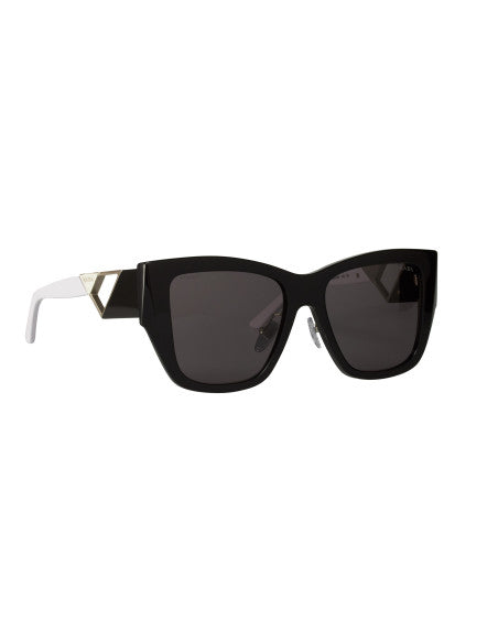 Prada SPR 21Y 1AB-5S0 Square Shape White Black