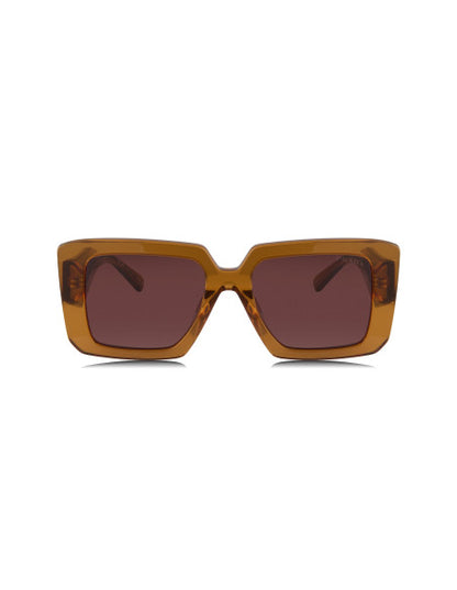 Prada SPR 23YS 17O-60B Square Shape Transparent Brown