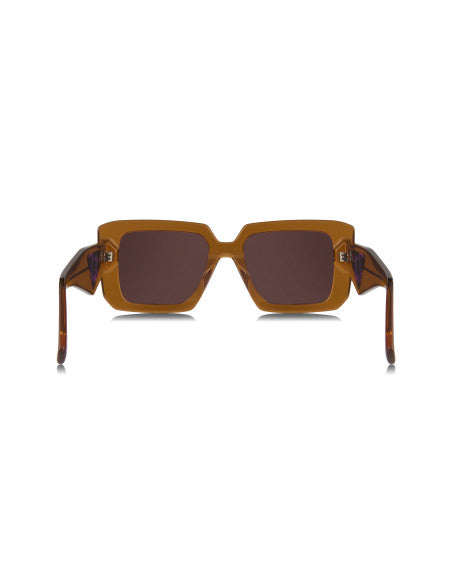 Prada SPR 23YS 17O-60B Square Shape Transparent Brown