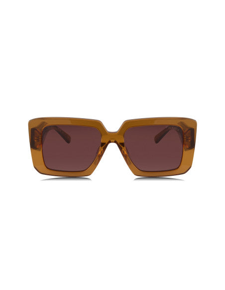 Prada SPR 23YS 17O-60B Square Shape Transparent Brown