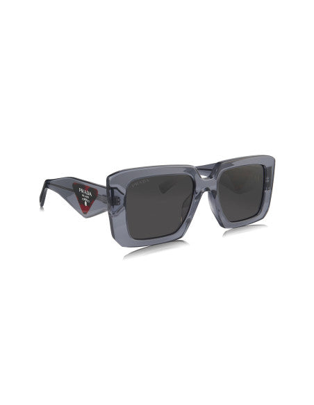 Prada SPR 23YS 19O-70B Square Shape Transparent Graphite