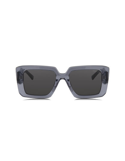 Prada SPR 23YS 19O-70B Square Shape Transparent Graphite