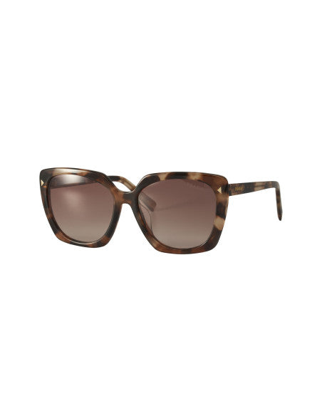Prada SPR 23ZS 07R-0A6 Square Shape Tortoise Gradient