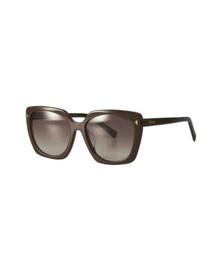 Prada SPR 23ZS 11J-6E1 Square Shape Coffe Gradient