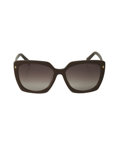Prada SPR 23ZS 11J-6E1 Square Shape Coffe Gradient