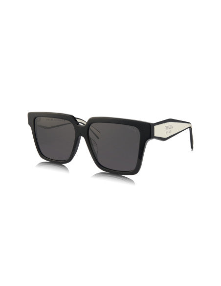 Prada SPR 24Z 1AB-5S0 Square Shape Black White