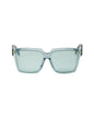 Prada SPR 24Z 15I-02F Square Shape Blue Gold