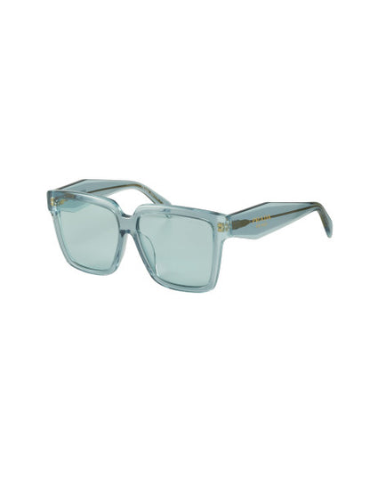 Prada SPR 24Z 15I-02F Square Shape Blue Gold