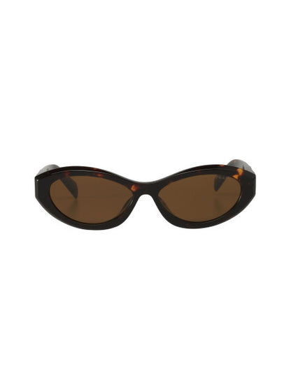 Prada SPR 26Z 14L-09Z Symbole Square Shape Tortoise