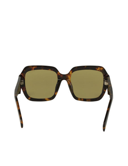 Prada SPR 28ZS 14L-09Z Square Shape Tortoise Gold