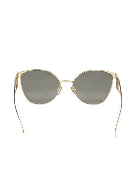 Prada SPR 50ZS ZVN-04T Irregular Pale Gold Tampo Triangles