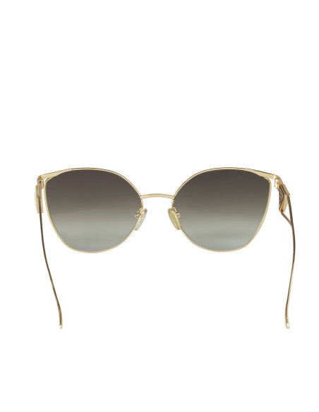 Prada SPR 50ZS ZVN-3D0 Irregular Pale Gold Brown Gradient