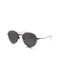 Prada SPR 53WS 04Q-5S0 Round Titanium Matte Black
