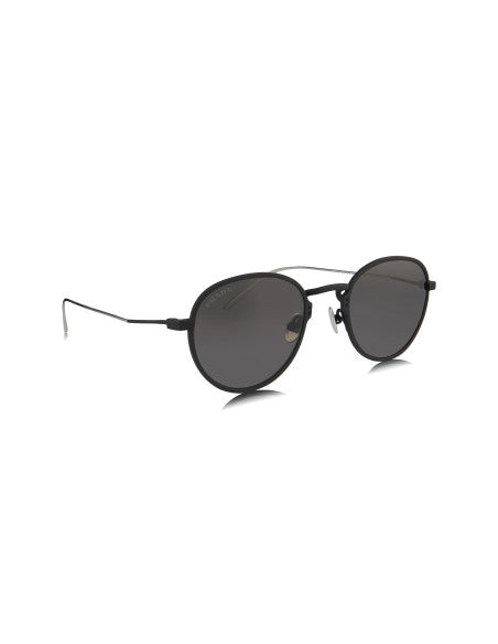 Prada SPR 53WS 04Q-5S0 Round Titanium Matte Black