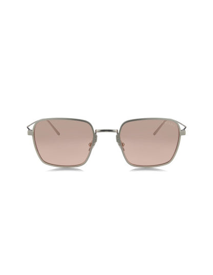 Prada SPR 54WS 05Q-03F Square Titanium Dark Pink