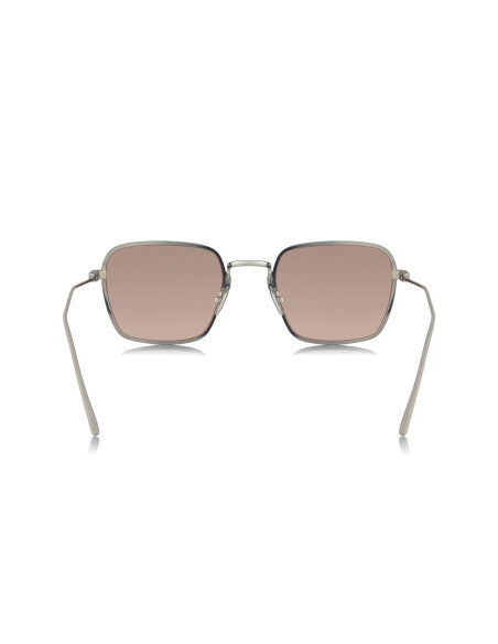 Prada SPR 54WS 05Q-03F Square Titanium Dark Pink