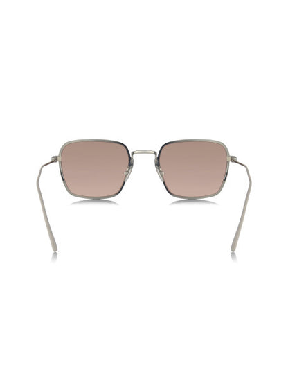 Prada SPR 54WS 05Q-03F Square Titanium Dark Pink