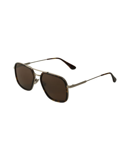 Prada SPR 57XS 01A-8C1 Aviator Square Coffe Tortoise