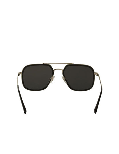 Prada SPR 57XS M4Y-5S0 Aviator Square Black Silver