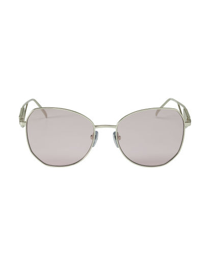 Prada SPR 57YS 1BC-06R Butterfly Shape Pink Silver