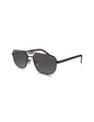 Prada SPR 58Y 1AB-5S0 Square Shape Black Gray