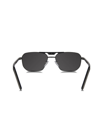 Prada SPR 58Y 1AB-5S0 Square Shape Black Gray