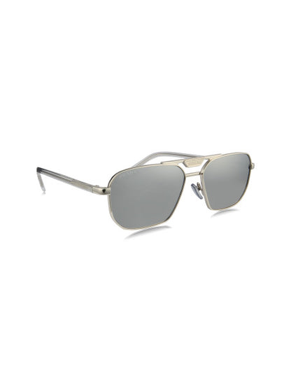 Prada SPR 58Y 1BC-02R Square Shape Silver Mirror